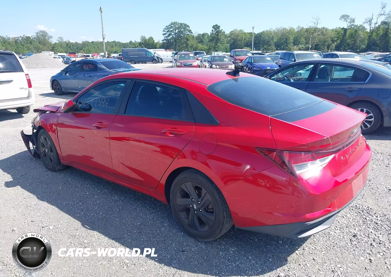 2021 Hyundai Elantra Sel VIN:5NPLM4AG8MH027637 - 3