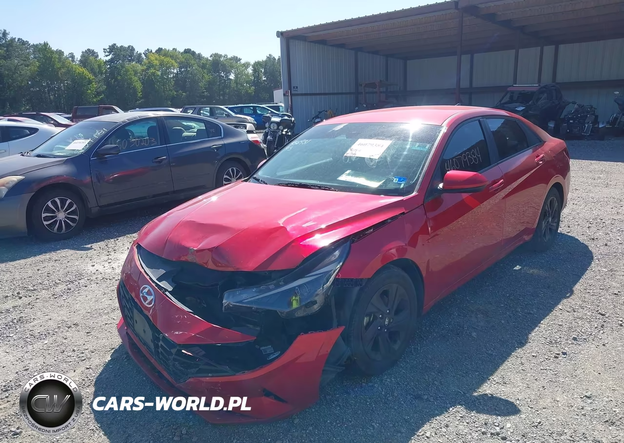 2021 Hyundai Elantra Sel VIN:5NPLM4AG8MH027637 - 6
