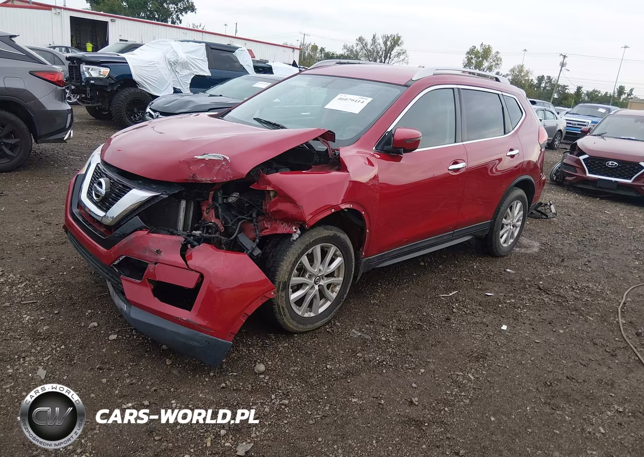 2017 Nissan Rogue S-Sl-Sv VIN:5N1AT2MT1HC854500 - 2