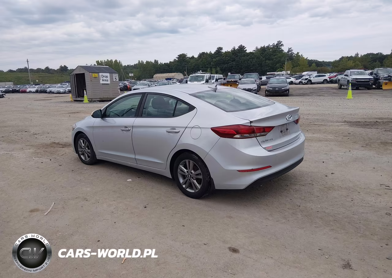 2018 Hyundai Elantra Sel VIN:KMHD84LFXJU702835 - 3