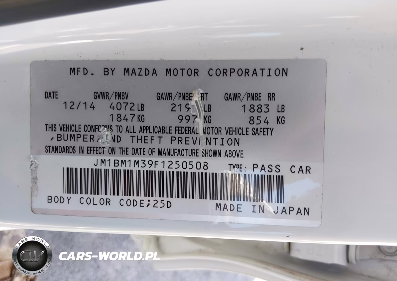 2015 Mazda Mazda3 S Grand Touring VIN:JM1BM1M39F1250508 - 9