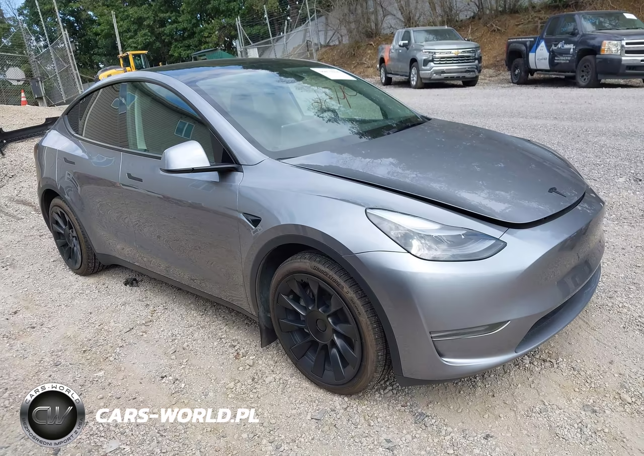 2024 Tesla Model Y Long Range Dual Motor All-Wheel Drive VIN:7SAYGDEE2RA328416 - 1