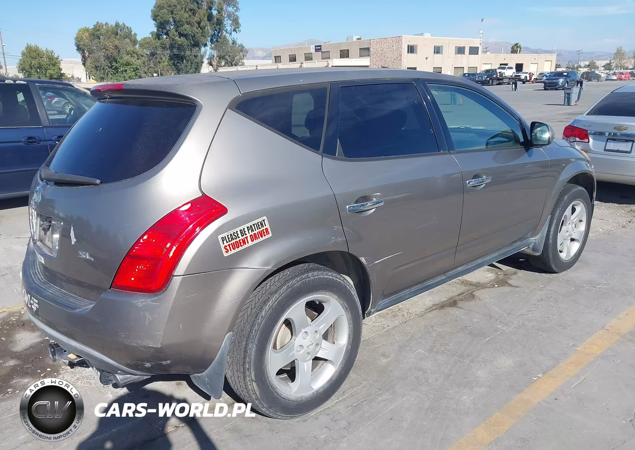 2003 Nissan Murano Sl VIN:JN8AZ08T83W122782 - 4