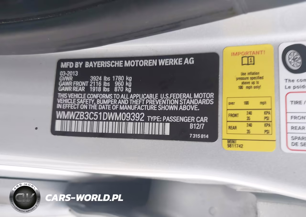 2013 Mini Countryman Cooper VIN:WMWZB3C51DWM09392 - 9