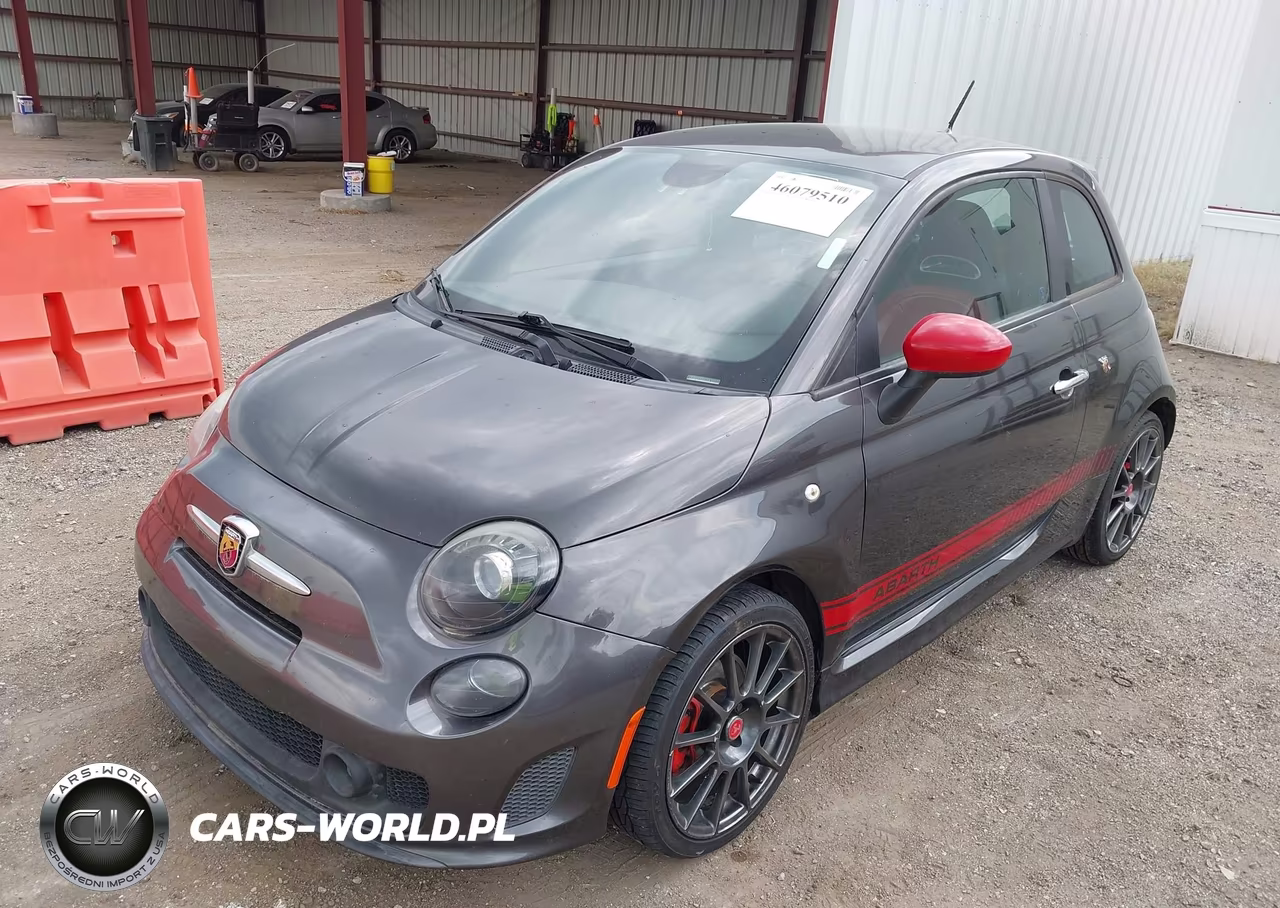 2015 Fiat 500 Abarth VIN:3C3CFFFH9FT755935 - 2