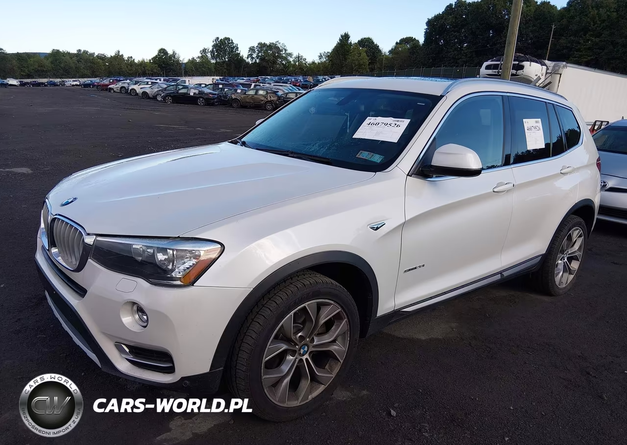 2017 BMW X3 Sdrive28I VIN:5UXWZ7C52H0U47326 - 2
