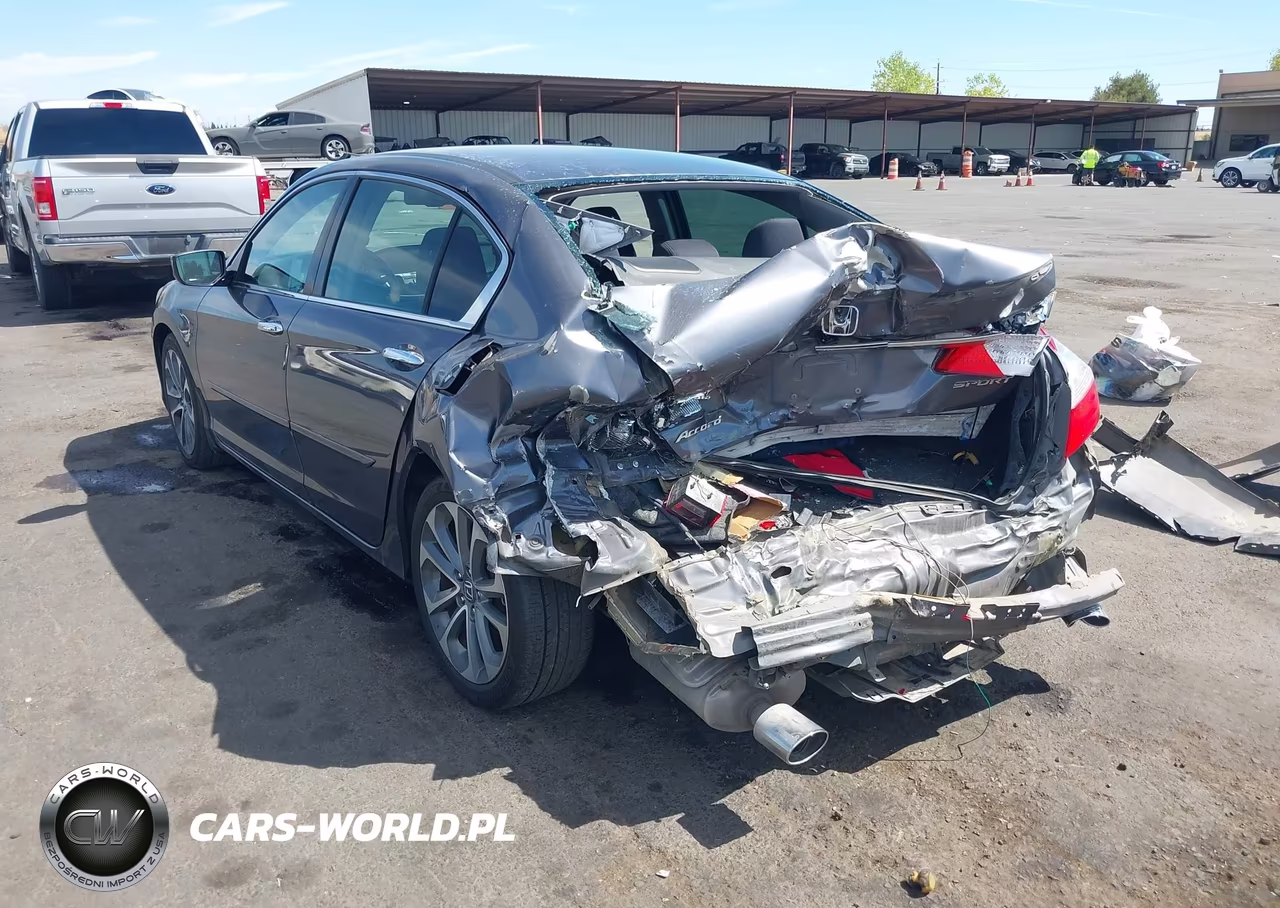2015 Honda Accord Sport VIN:1HGCR2E59FA237786 - 3