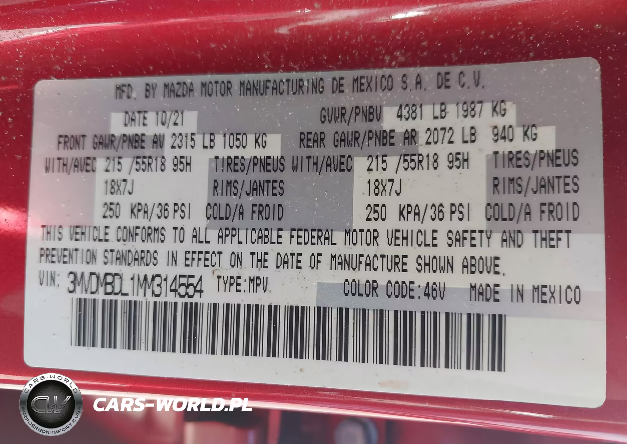 2021 Mazda Cx-30 Premium VIN:3MVDMBDL1MM314554 - 9