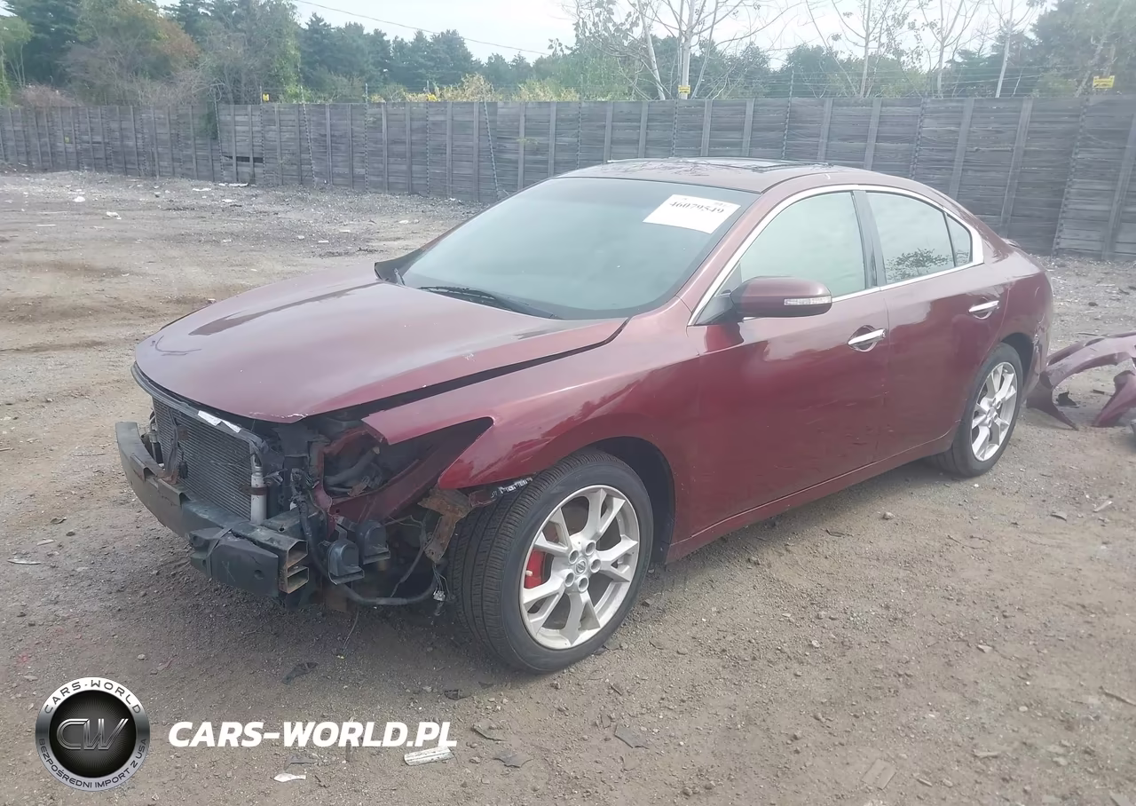 2012 Nissan Maxima 3.5 Sv VIN:1N4AA5AP3CC824447 - 2