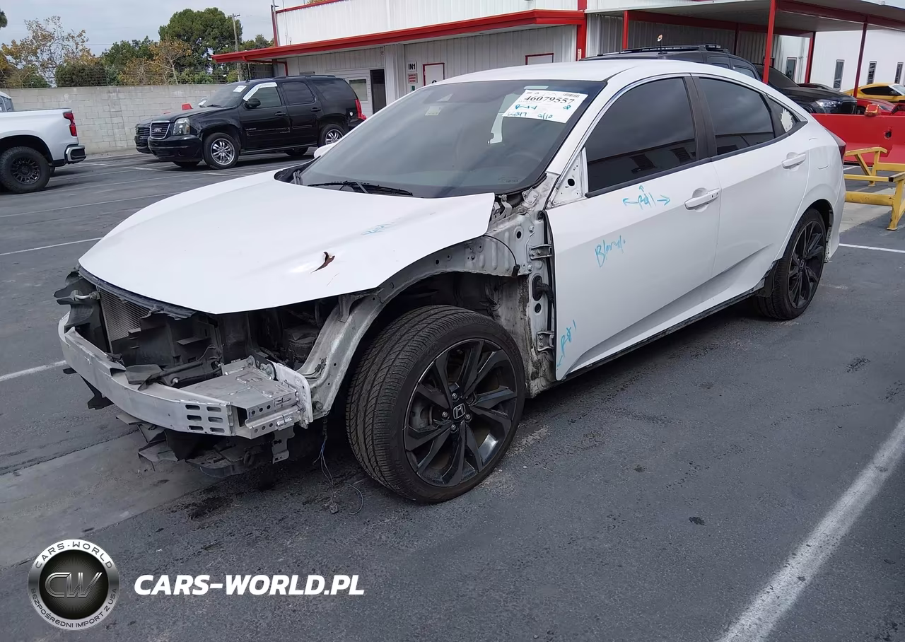2019 Honda Civic Sport VIN:2HGFC2F8XKH579217 - 2