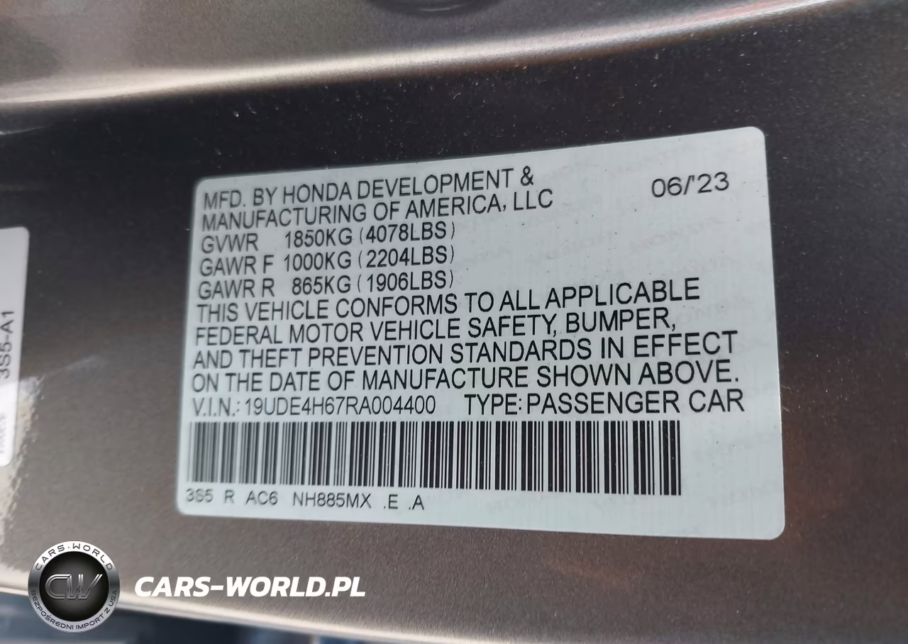 2024 Acura Integra A-Spec Technology VIN:19UDE4H67RA004400 - 9