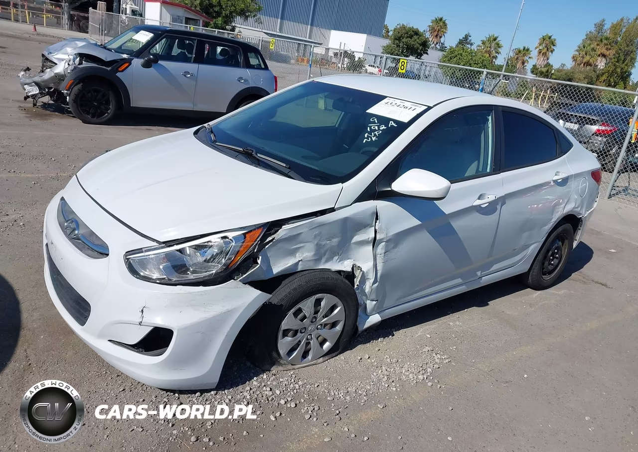 2017 Hyundai Accent Se VIN:KMHCT4AE6HU371153 - 2