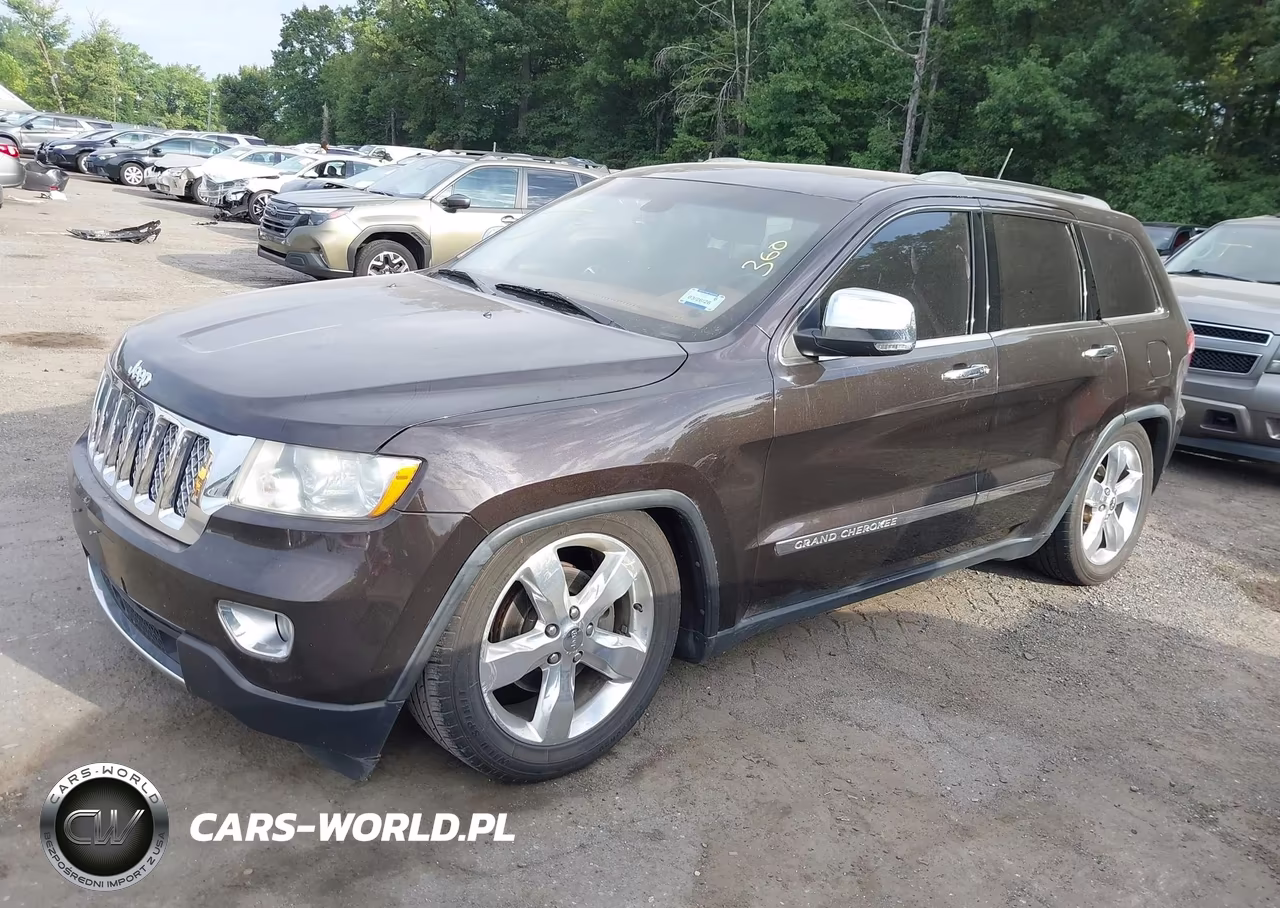 2011 Jeep Grand Cherokee Overland VIN:1J4RR6GG5BC626108 - 2