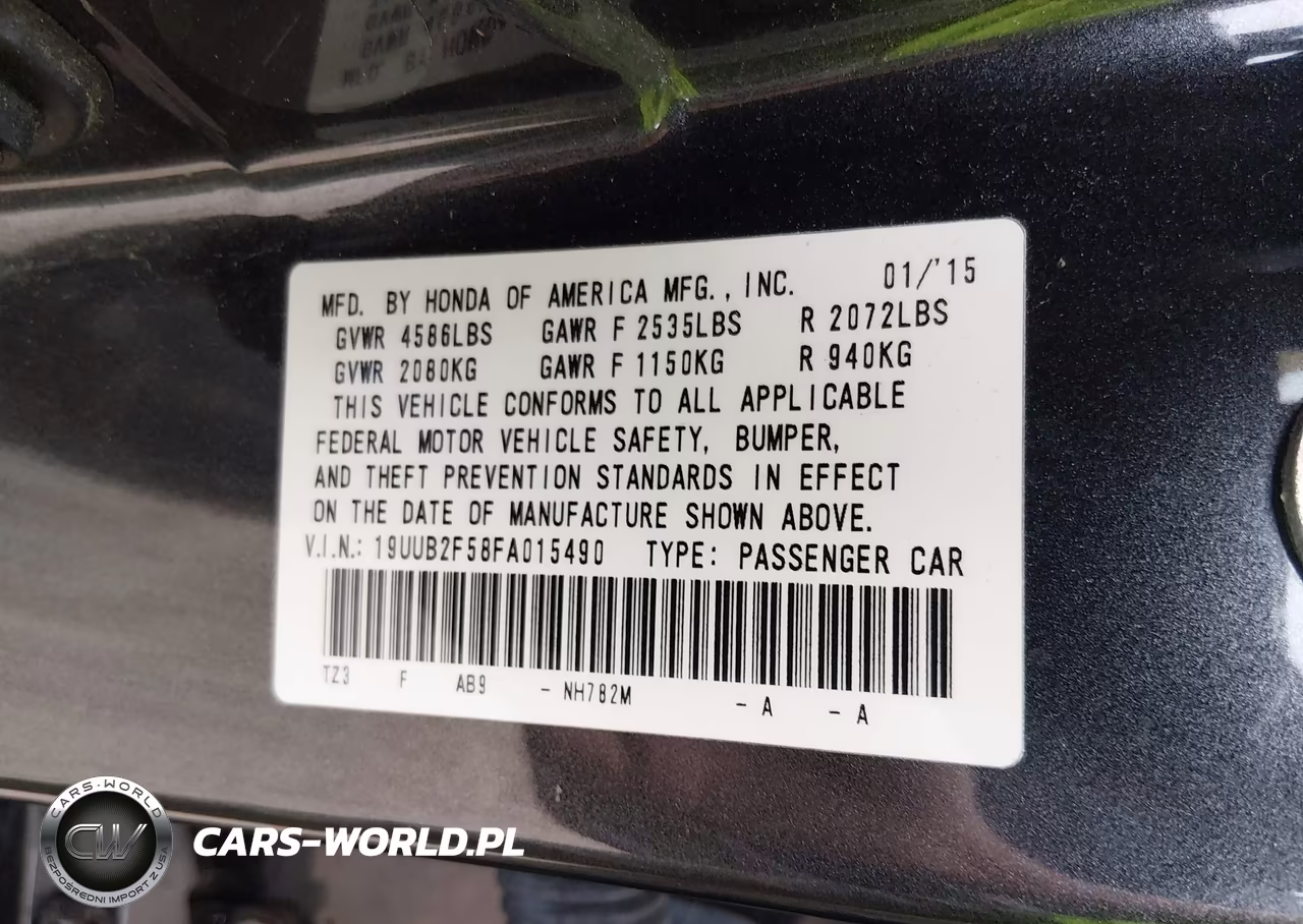 2015 Acura Tlx V6 Tech VIN:19UUB2F58FA015490 - 9