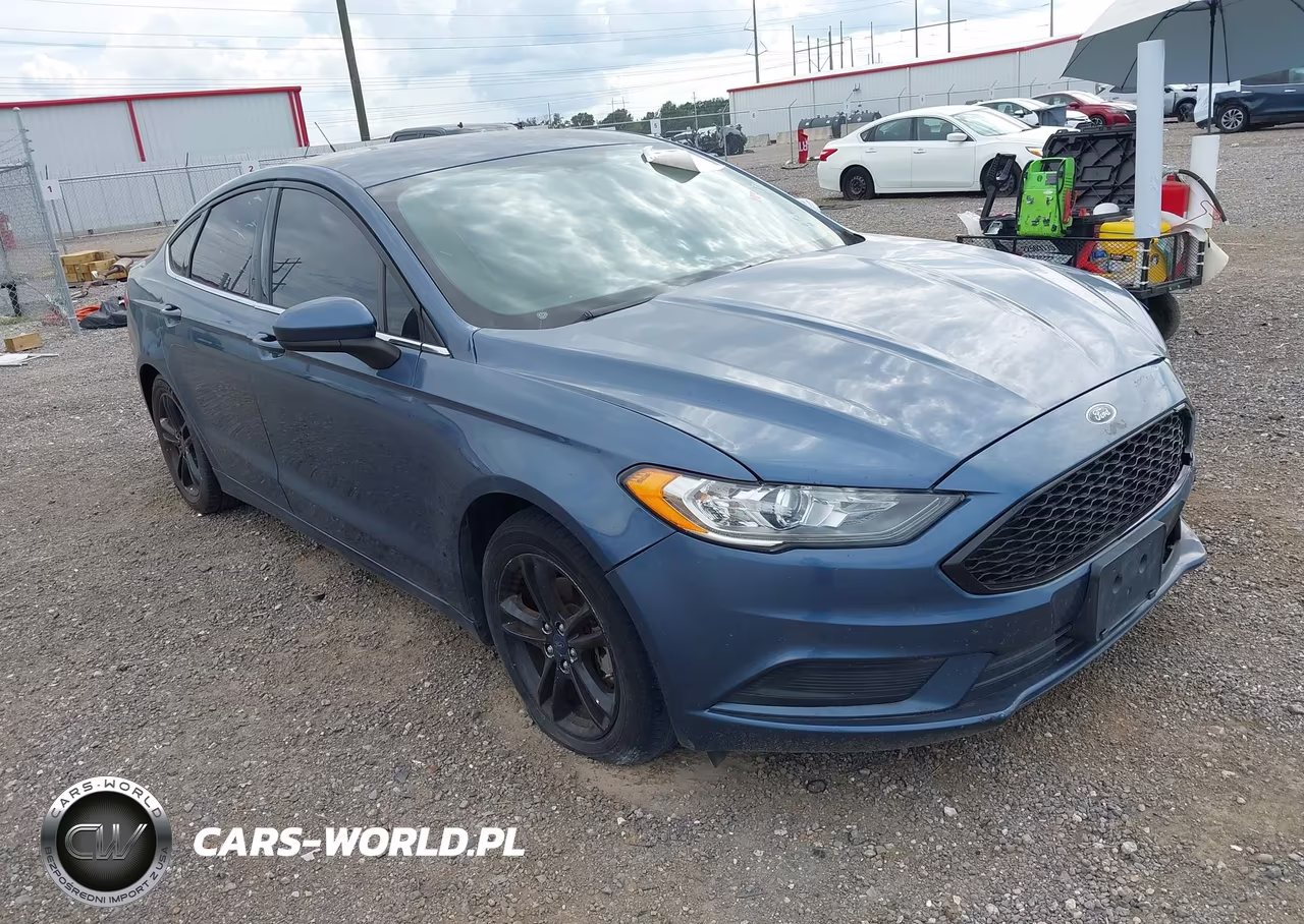 2018 Ford Fusion Se VIN:3FA6P0HD2JR182465 - 1