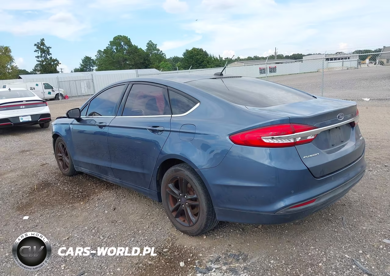2018 Ford Fusion Se VIN:3FA6P0HD2JR182465 - 3