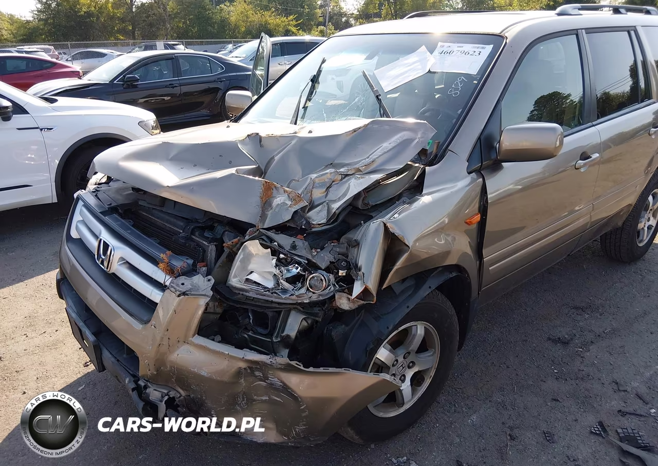 2008 Honda Pilot Ex-L VIN:5FNYF18718B007352 - 6