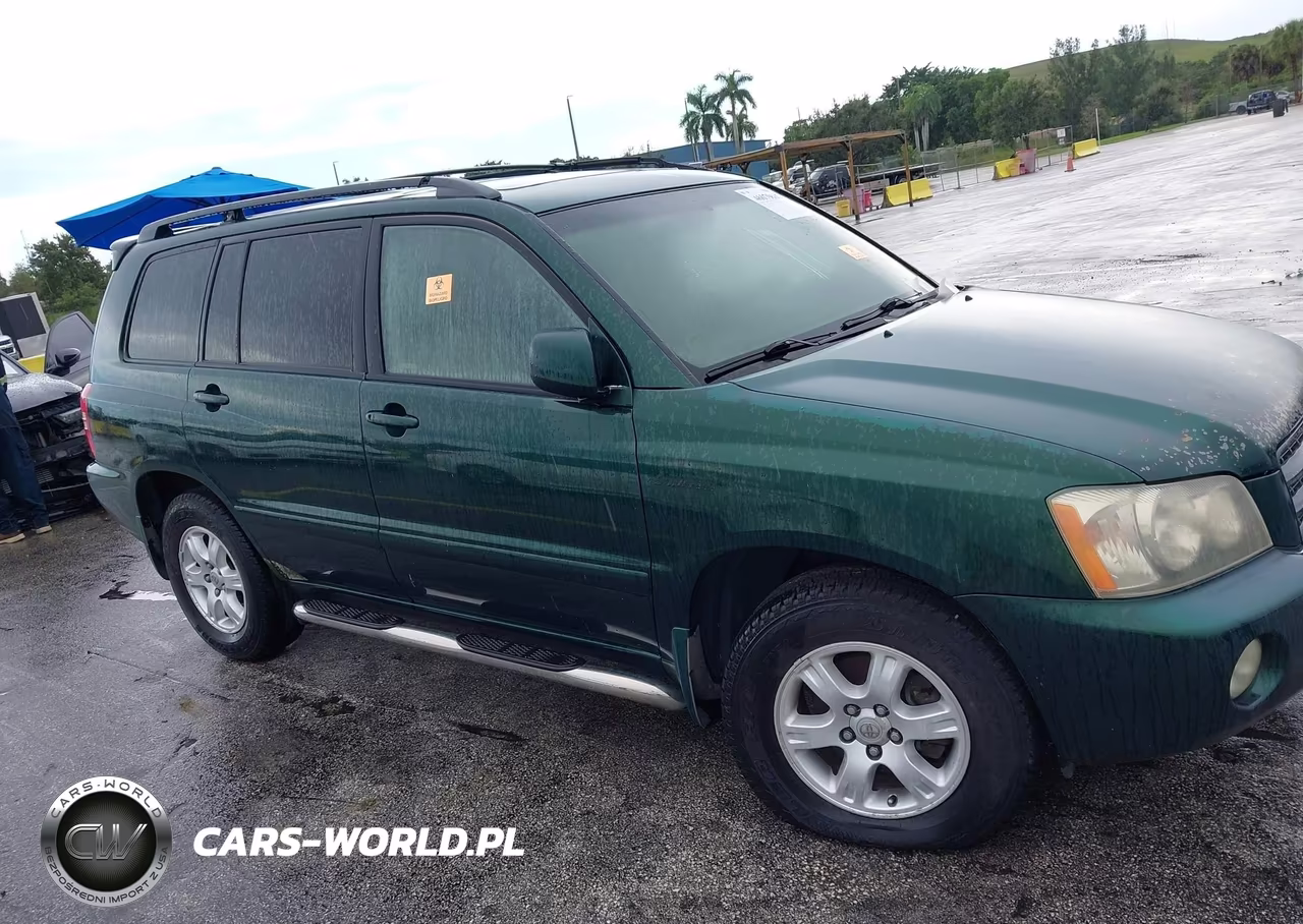 2001 Toyota Highlander V6 VIN:JTEGF21A010003090 - 12