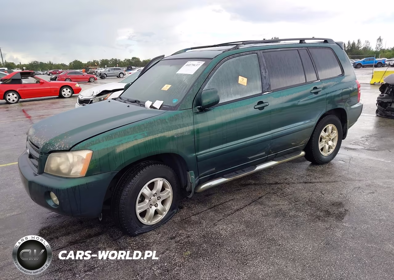 2001 Toyota Highlander V6 VIN:JTEGF21A010003090 - 2