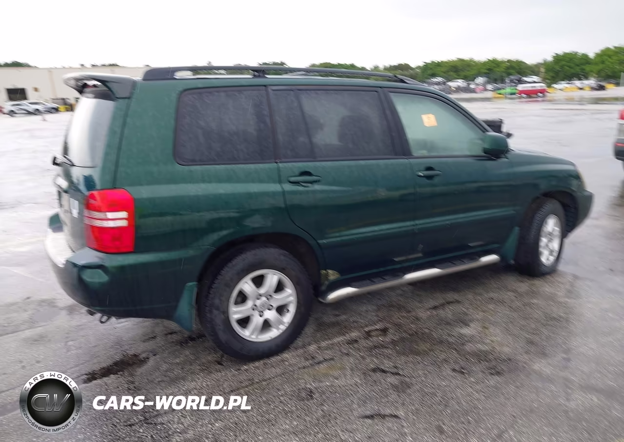 2001 Toyota Highlander V6 VIN:JTEGF21A010003090 - 4