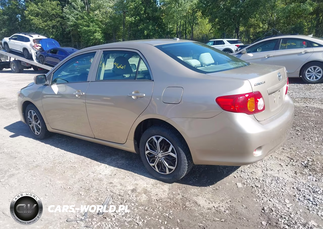 2010 Toyota Corolla Le VIN:1NXBU4EE1AZ166185 - 3
