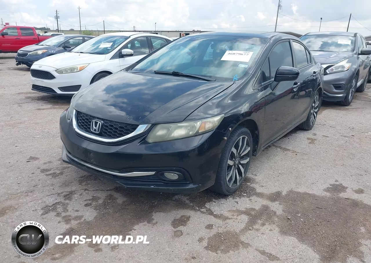 2014 Honda Civic Ex-L VIN:2HGFB2F90EH515588 - 2