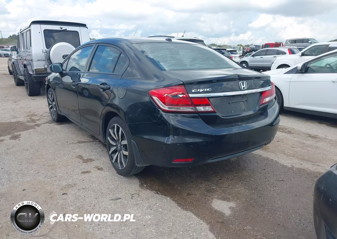 2014 Honda Civic Ex-L VIN:2HGFB2F90EH515588 - 3