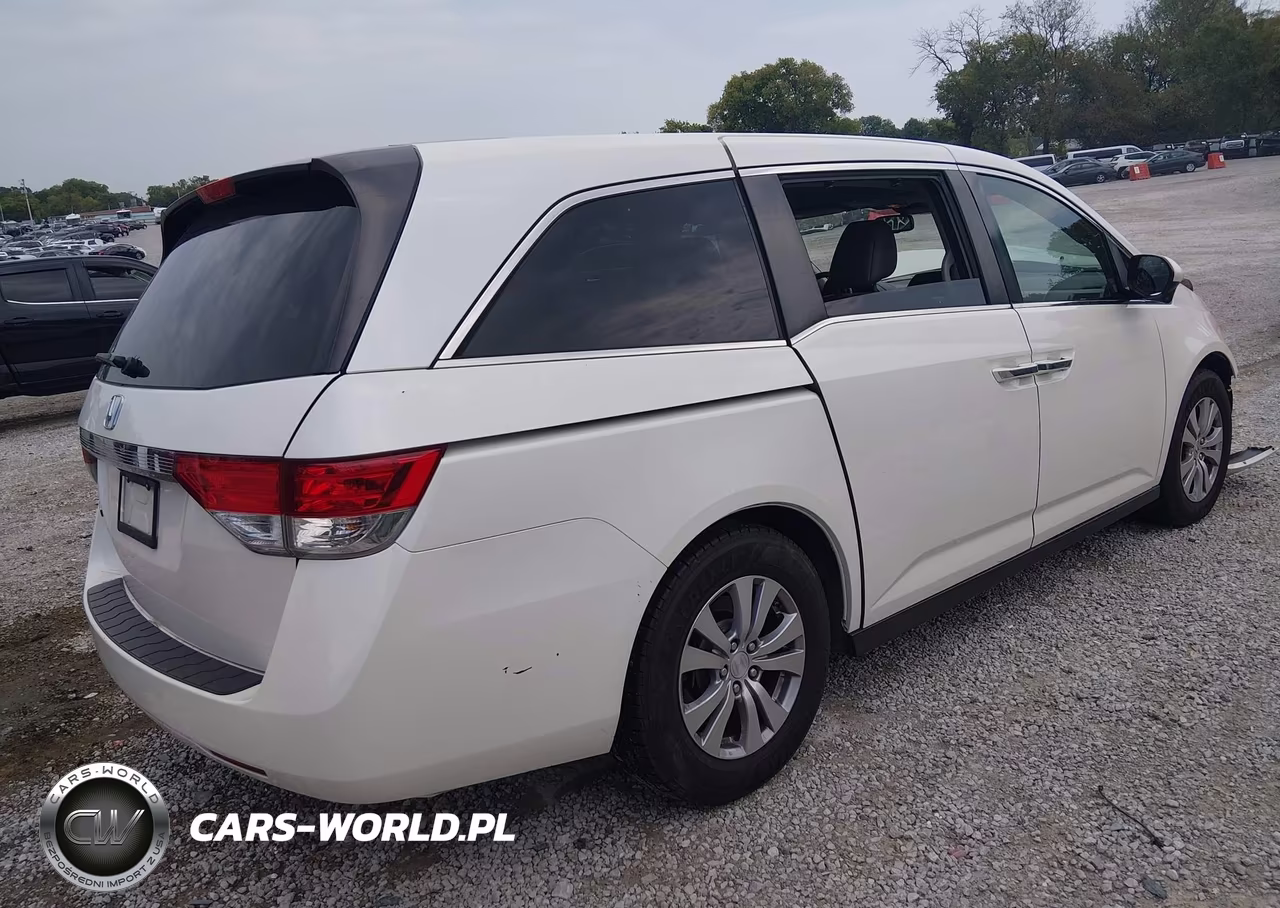 2015 Honda Odyssey Ex-L VIN:5FNRL5H66FB057236 - 4