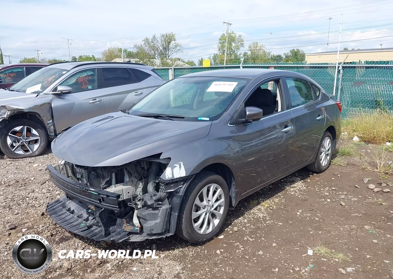 2019 Nissan Sentra Sv VIN:3N1AB7AP6KY421896 - 2