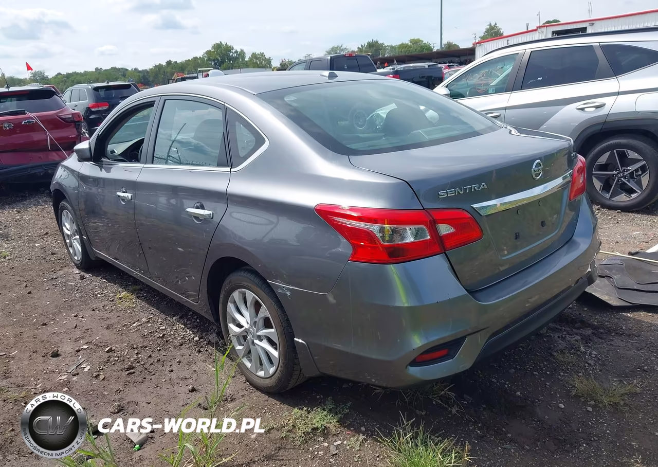 2019 Nissan Sentra Sv VIN:3N1AB7AP6KY421896 - 3