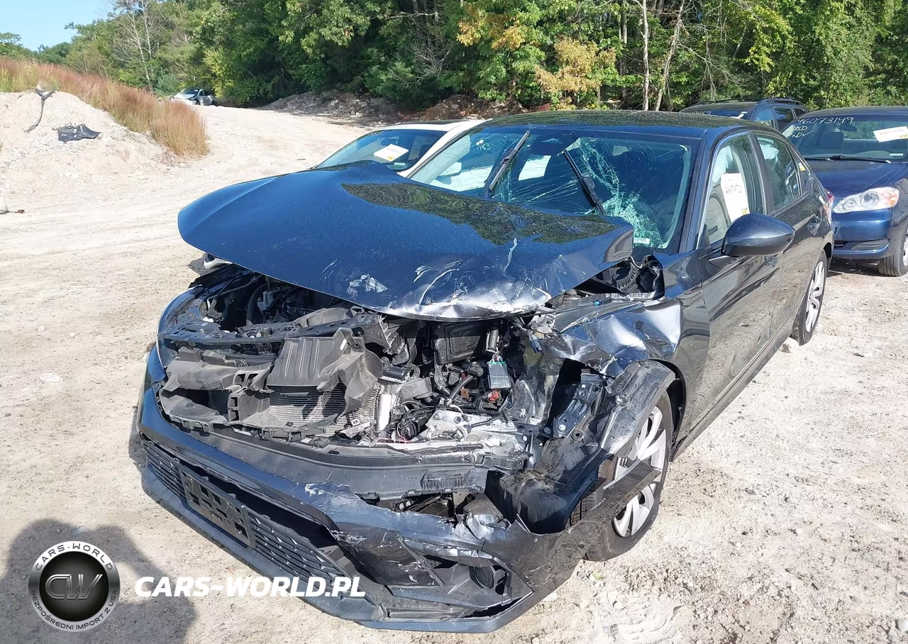 2022 Honda Civic Lx VIN:2HGFE2F20NH536547 - 2