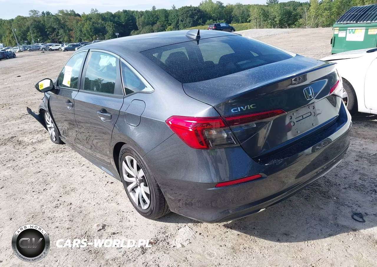 2022 Honda Civic Lx VIN:2HGFE2F20NH536547 - 3