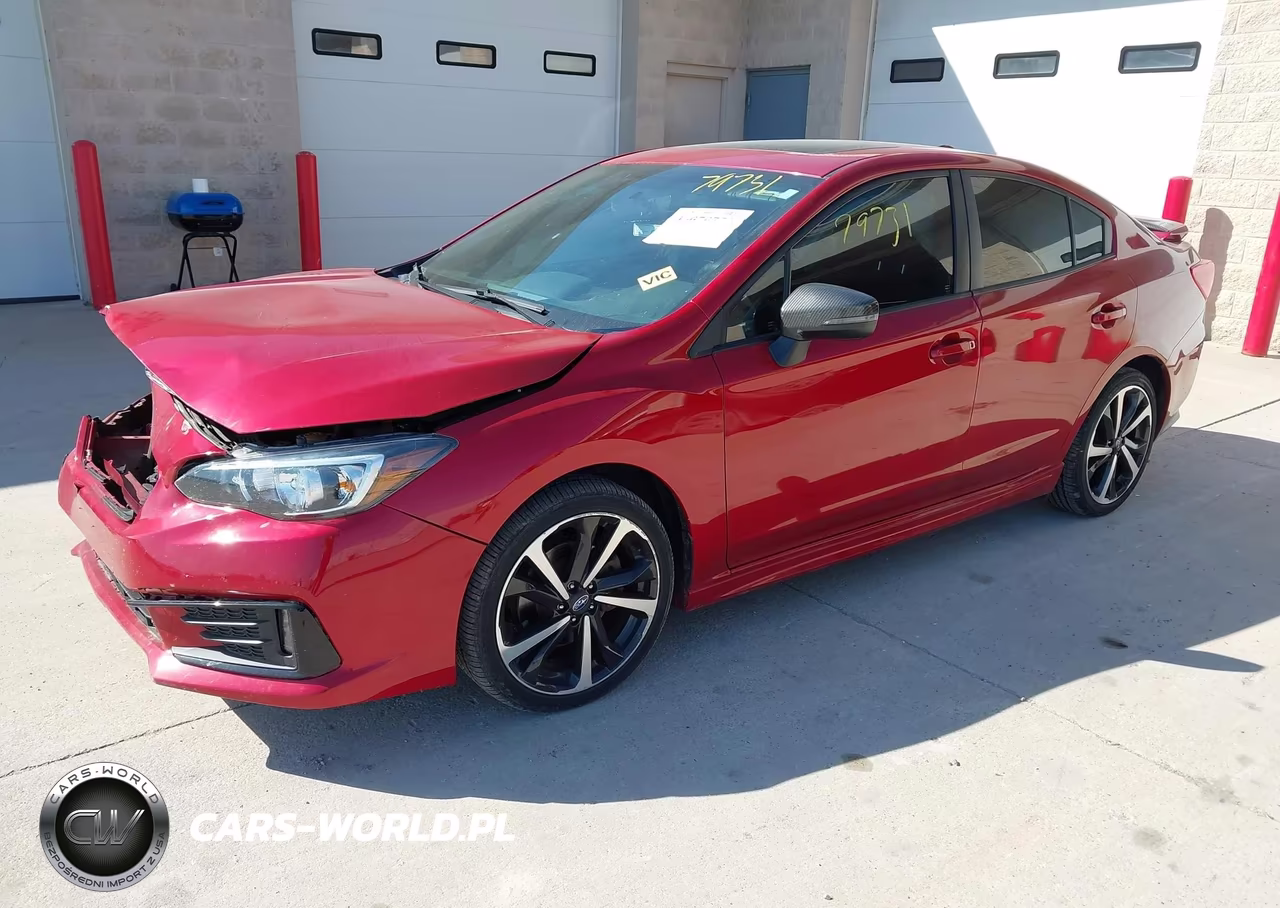 2021 Subaru Impreza Sport VIN:4S3GKAM68M3605417 - 2