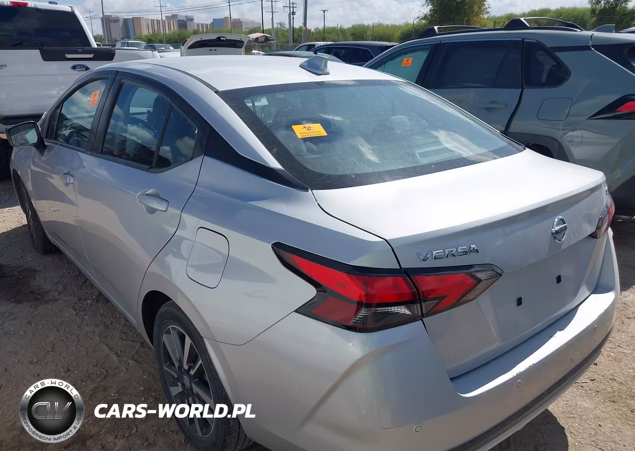 2021 Nissan Versa Sv Xtronic Cvt VIN:3N1CN8EVXML844222 - 3