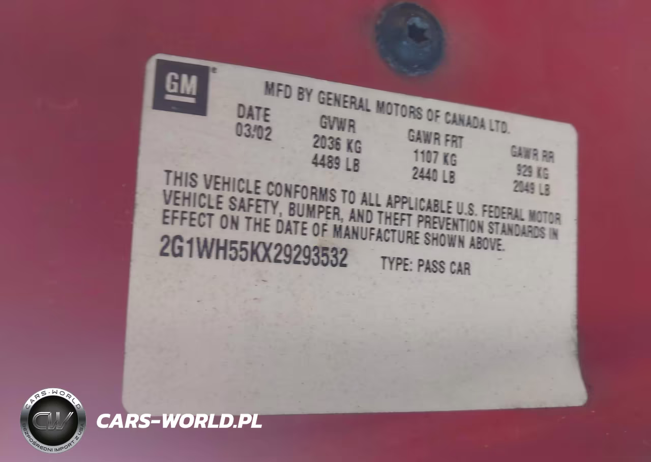 2002 Chevrolet Impala Ls VIN:2G1WH55KX29293532 - 9