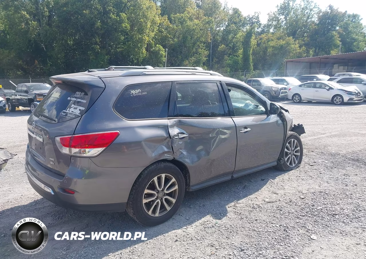 2016 Nissan Pathfinder Platinum-S-Sl-Sv VIN:5N1AR2MM2GC661102 - 4