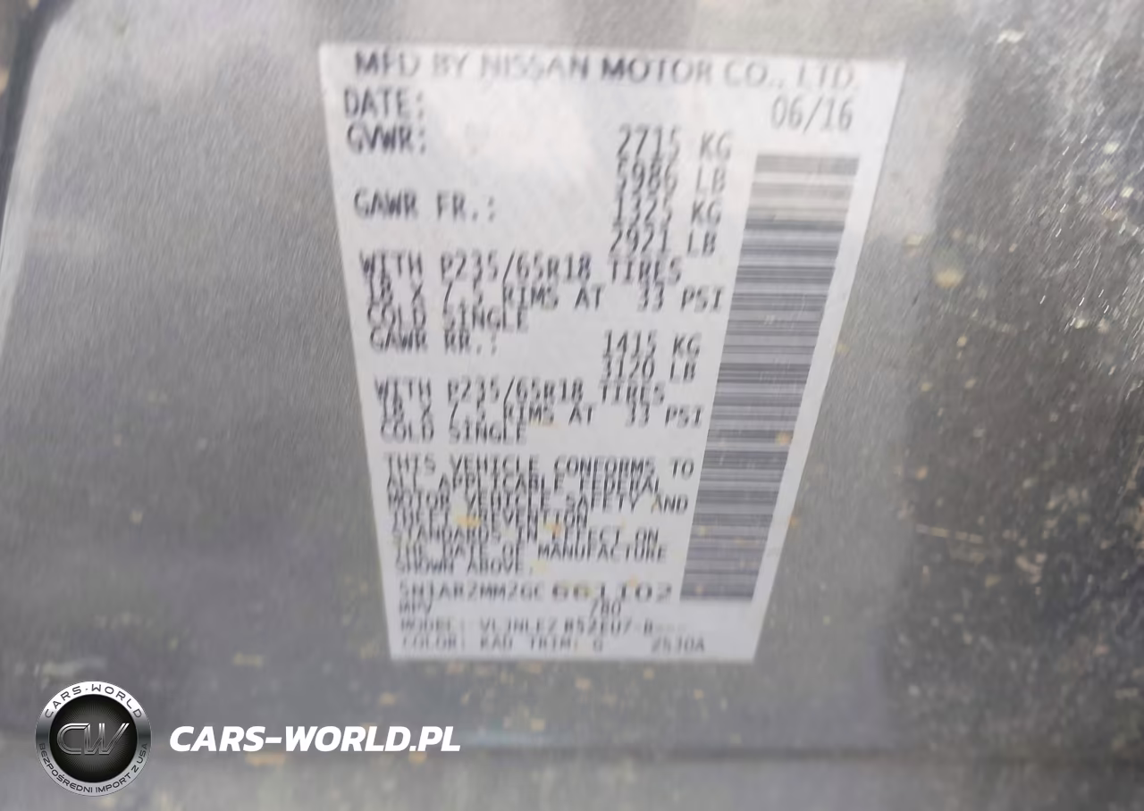 2016 Nissan Pathfinder Platinum-S-Sl-Sv VIN:5N1AR2MM2GC661102 - 9