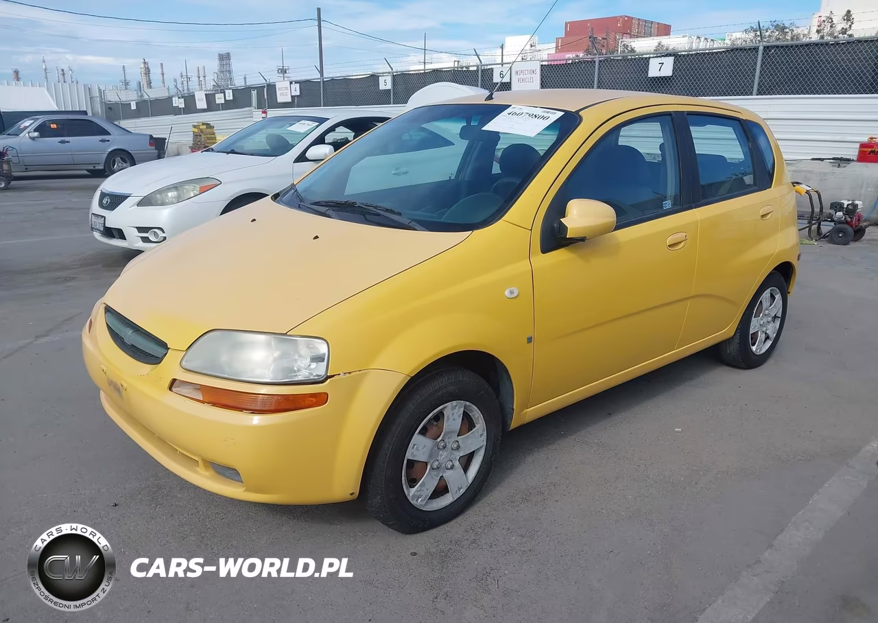 2007 Chevrolet Aveo 5 Special Value VIN:KL1TD66657B745381 - 2