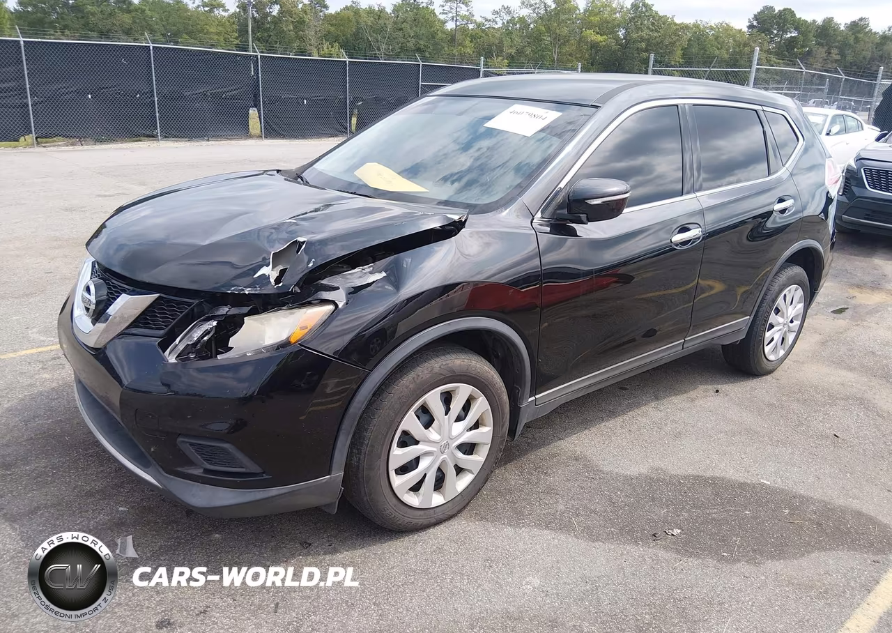 2015 Nissan Rogue S VIN:KNMAT2MV5FP590337 - 2