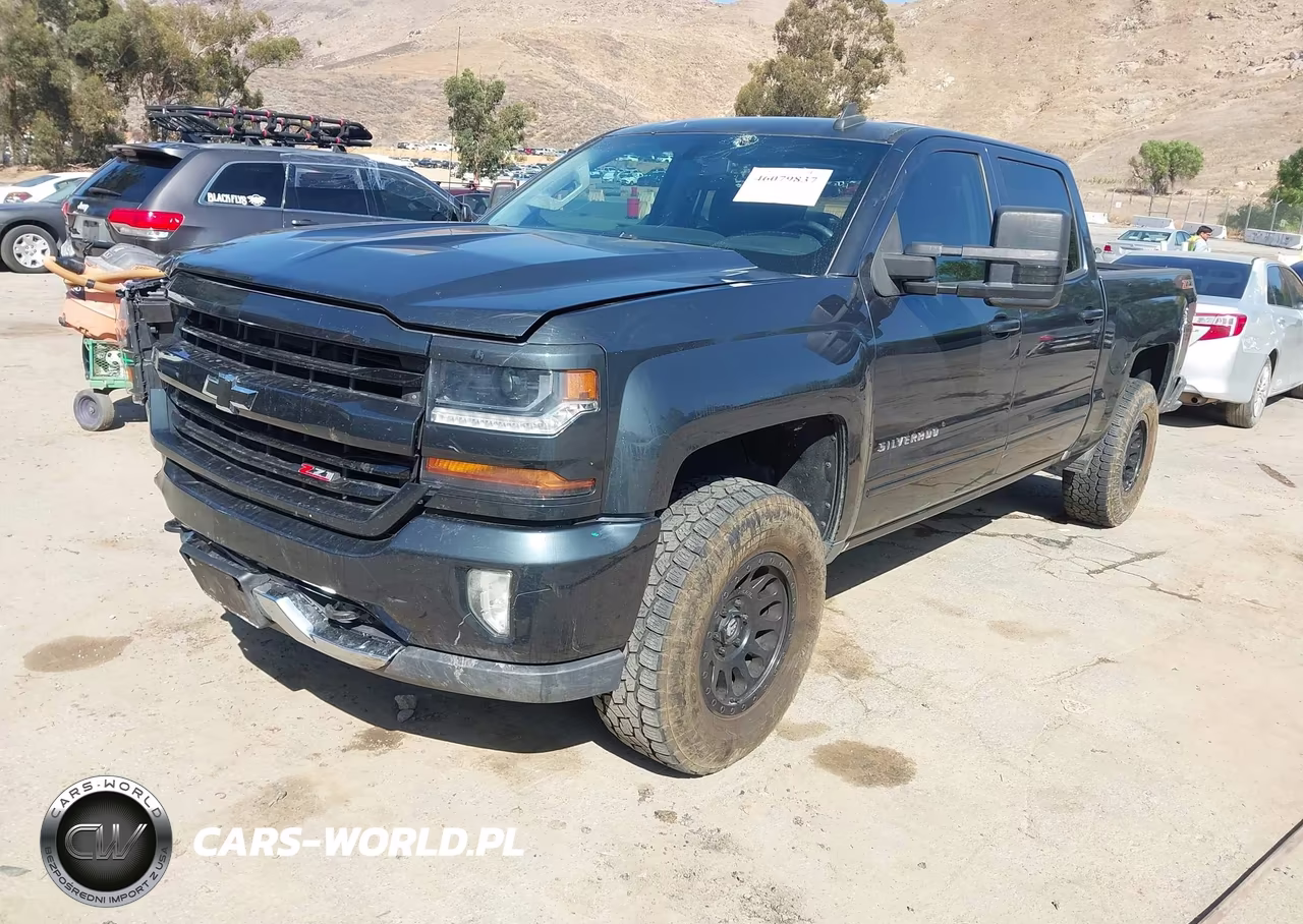2017 Chevrolet Silverado 1500 2Lt VIN:3GCUKREC6HG419013 - 2