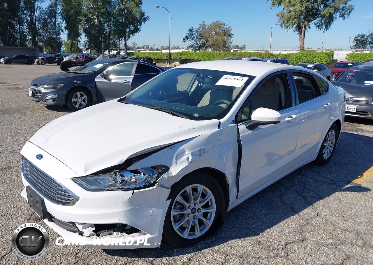 2017 Ford Fusion S VIN:3FA6P0G73HR163722 - 2