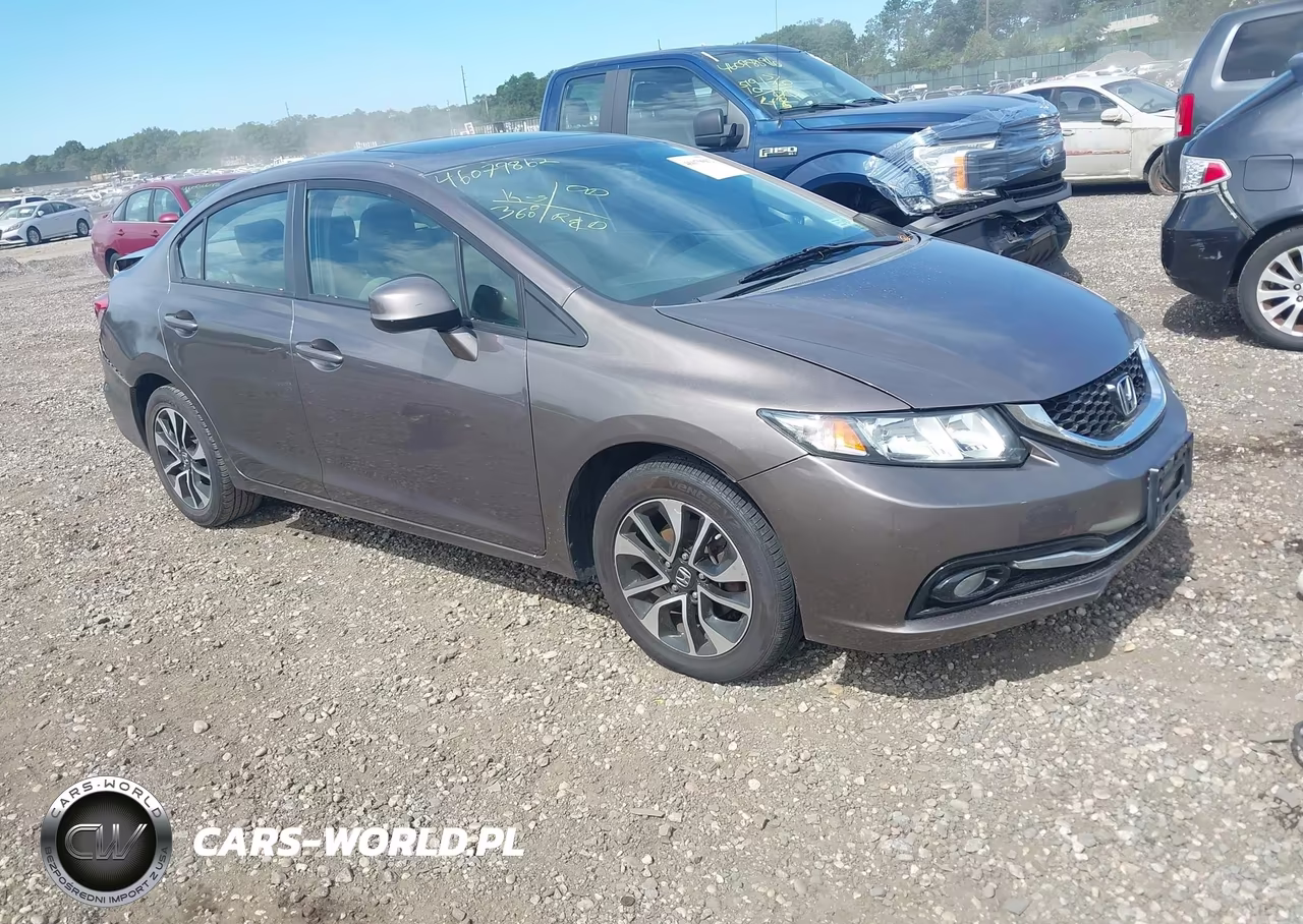 2013 Honda Civic Ex-L VIN:19XFB2F9XDE288662 - 1