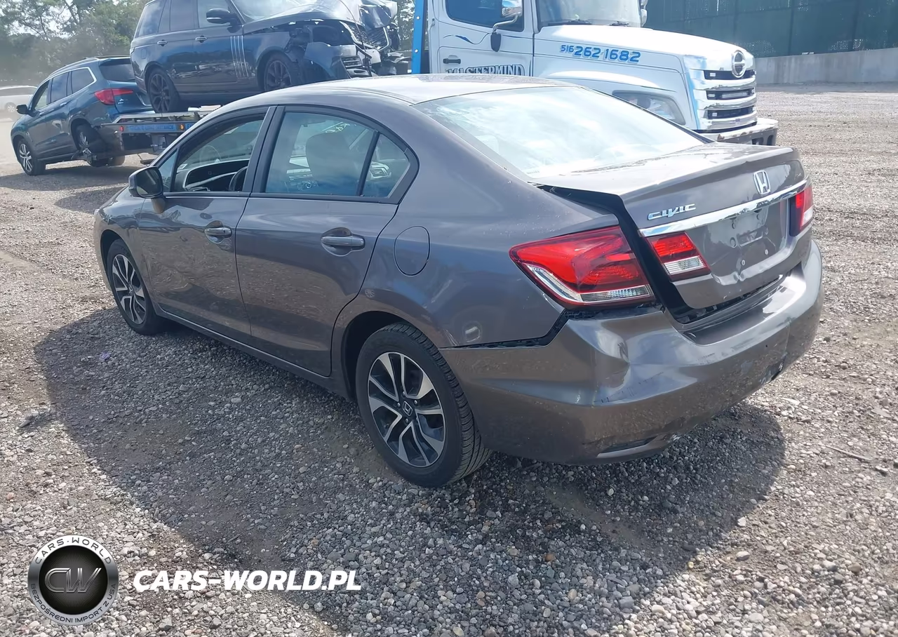 2013 Honda Civic Ex-L VIN:19XFB2F9XDE288662 - 3