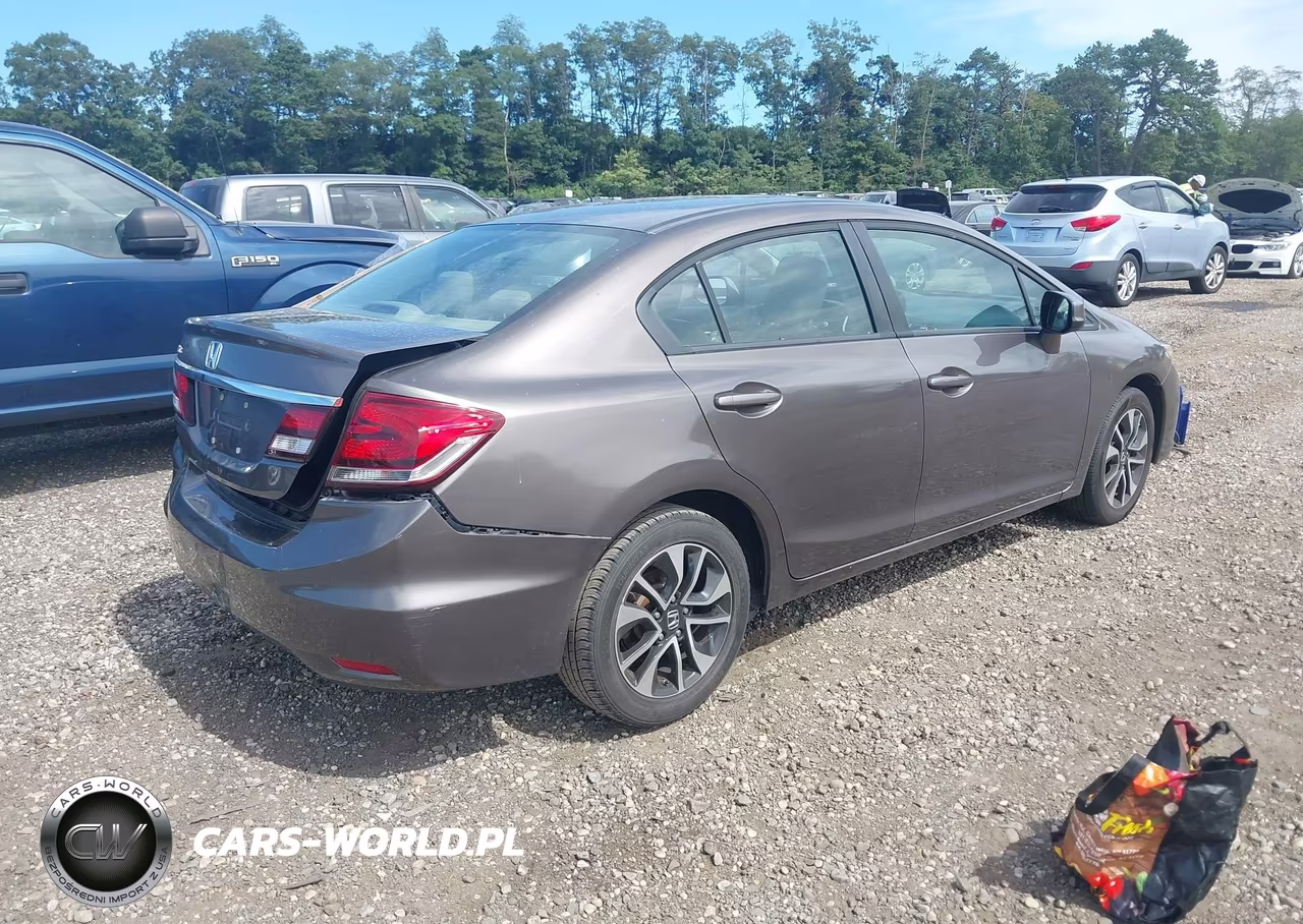 2013 Honda Civic Ex-L VIN:19XFB2F9XDE288662 - 4