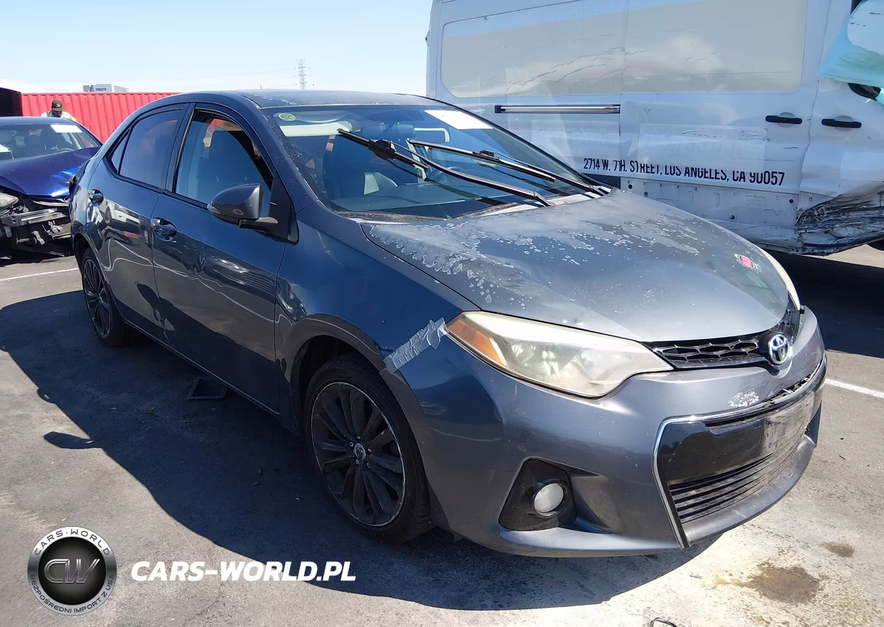 2014 Toyota Corolla S Plus VIN:5YFBURHE0EP021011 - 1
