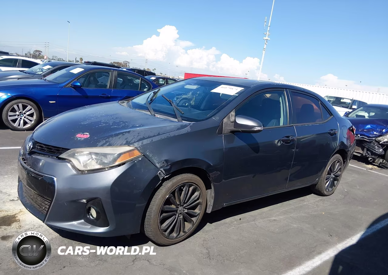 2014 Toyota Corolla S Plus VIN:5YFBURHE0EP021011 - 14