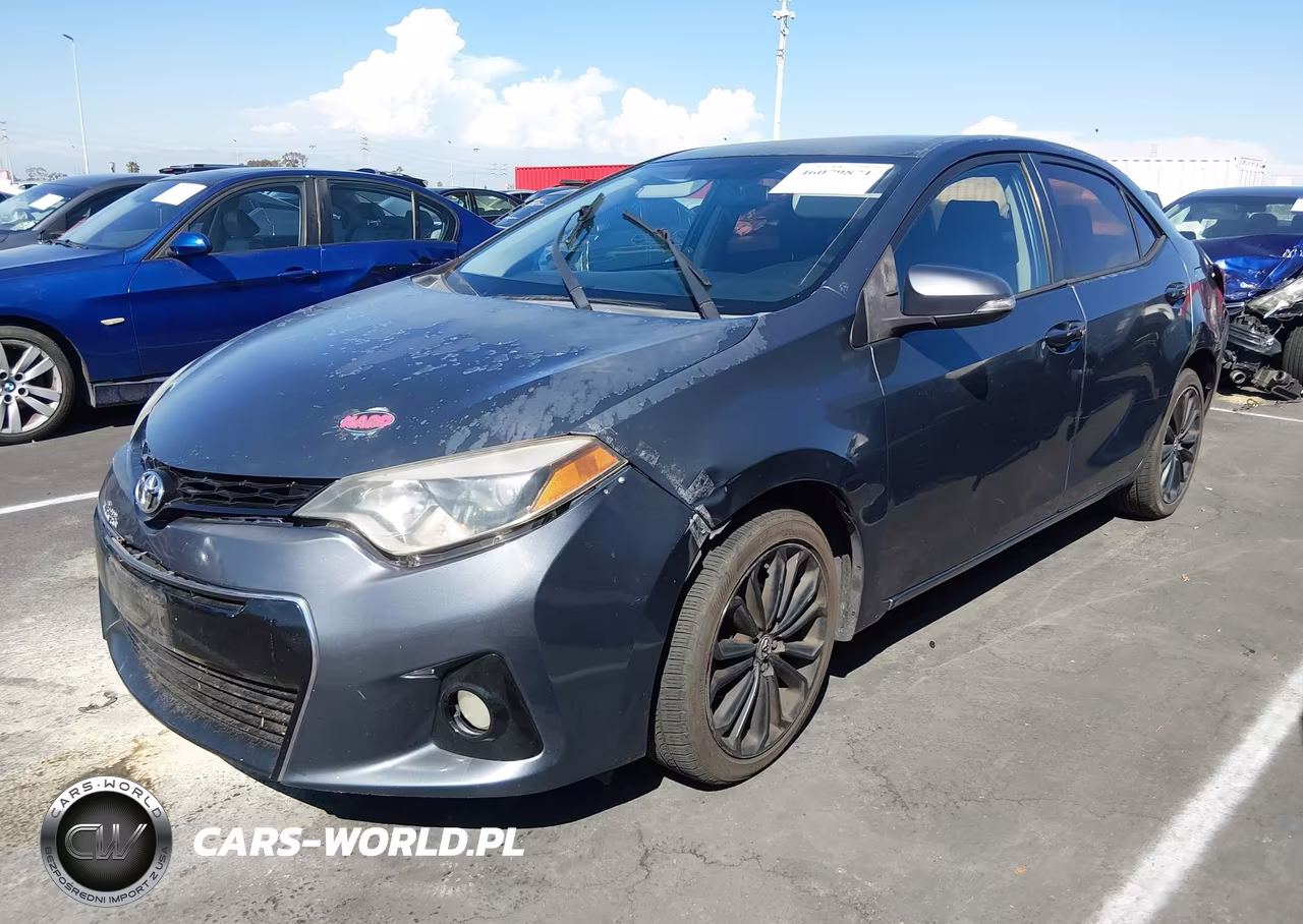 2014 Toyota Corolla S Plus VIN:5YFBURHE0EP021011 - 2
