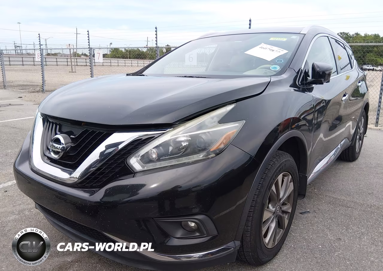 2018 Nissan Murano Sl VIN:5N1AZ2MG7JN174757 - 2