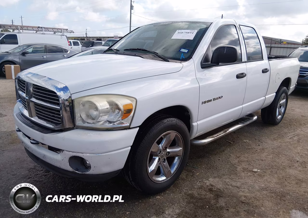 2007 Dodge Ram 1500 Slt VIN:1D7HA18P07S237728 - 2
