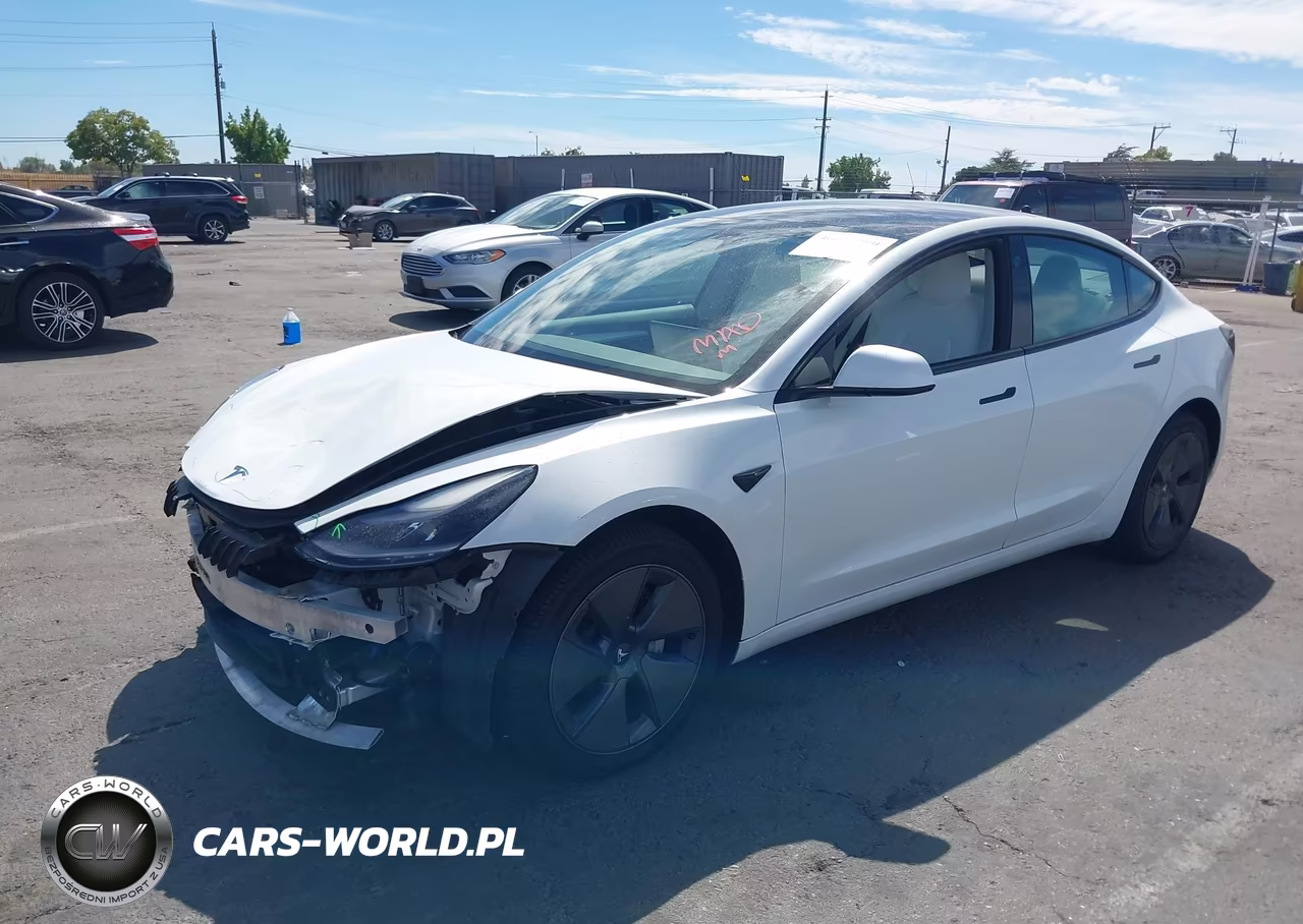 2022 Tesla Model 3 Long Range Dual Motor All-Wheel Drive VIN:5YJ3E1EB9NF124470 - 2